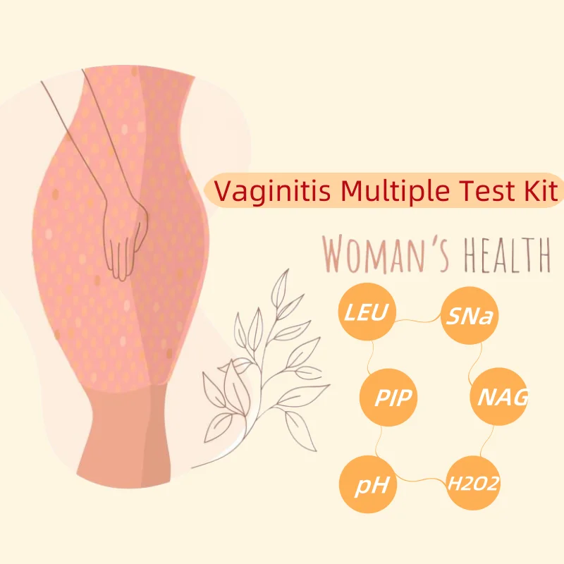Home Self-examination  Vaginal PH Test Strips PH Vaginitis Discharge Test Paper for Sex Check