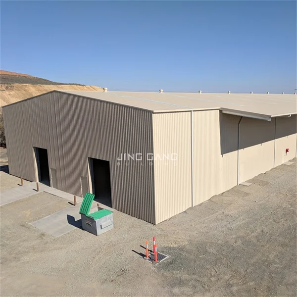 Metal Building Steel Structure Industrial Workshop Fabricated Warehouse Manufacturers