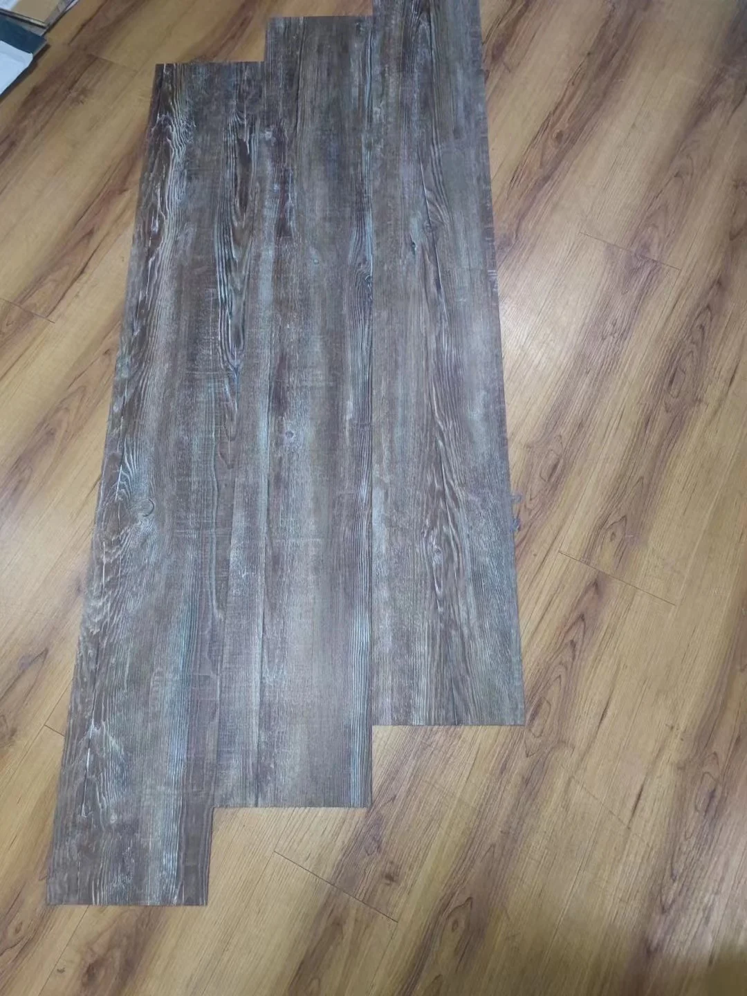 Ecofriendly Luxury Hybrid Click Vinyl Plank Virgin Material Pvc Lvt