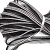 Corde en cristal + maille noire