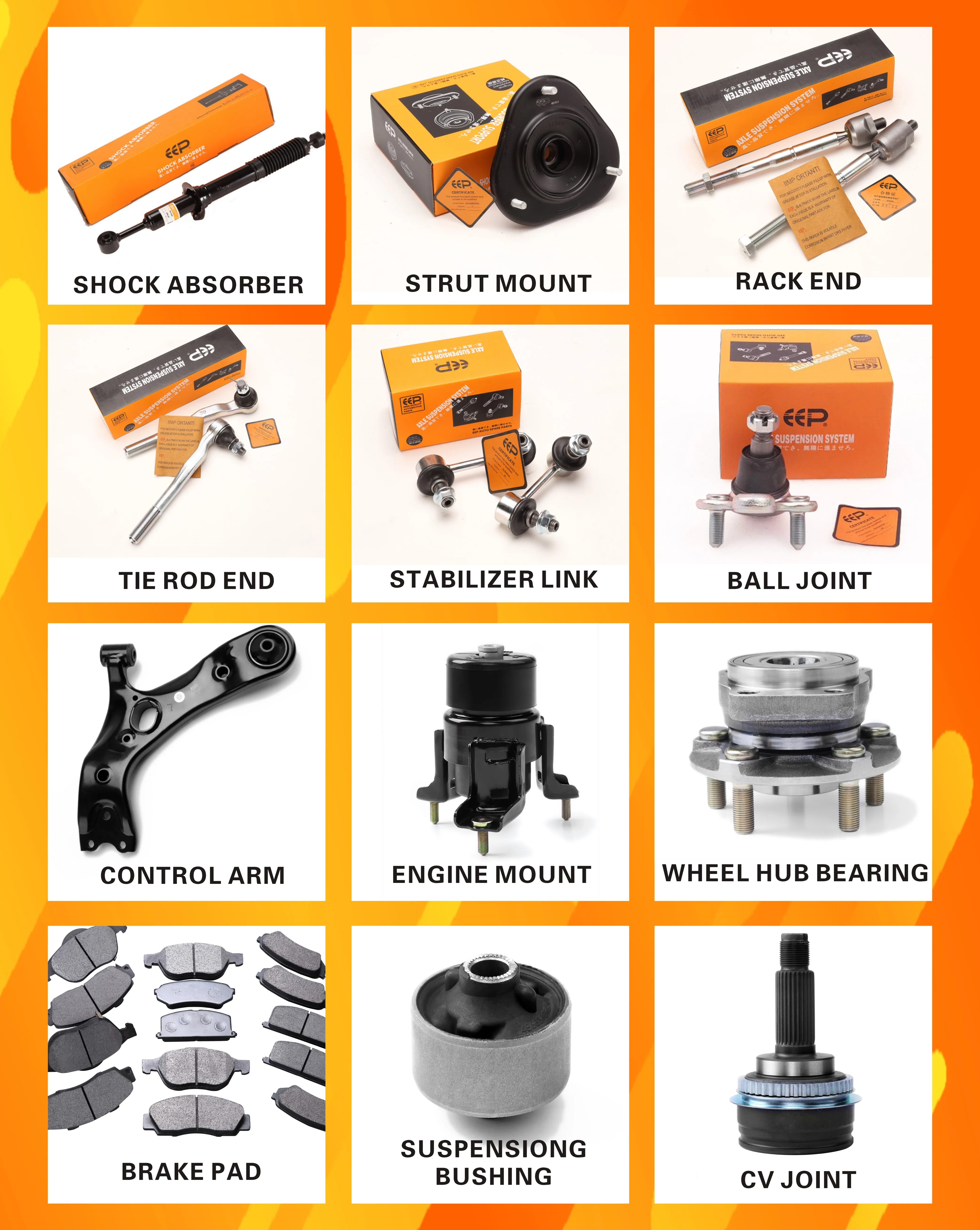 Подвеска для Toyota Rav4 Aca33