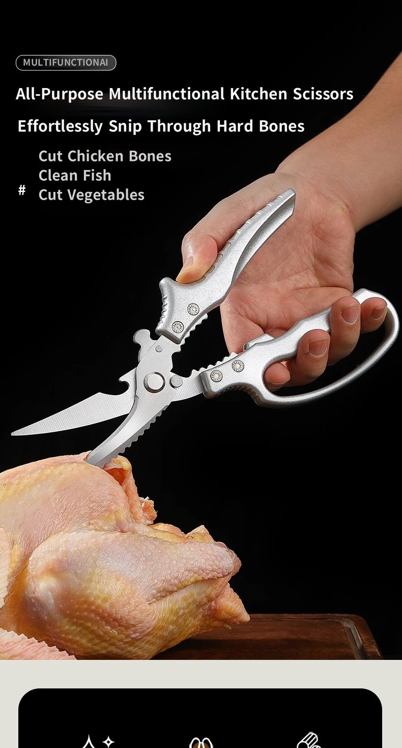 Multi purpose kitchen scissors