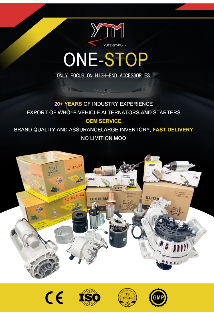 4D88 Engine Starter Motor with 6 Months Warranty and OEM Part Number 12940077012 for PC55/SK55