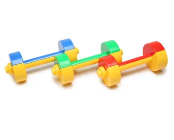 Baby plastic Dumbbell other baby toys Barbell Rattle other baby toys?old