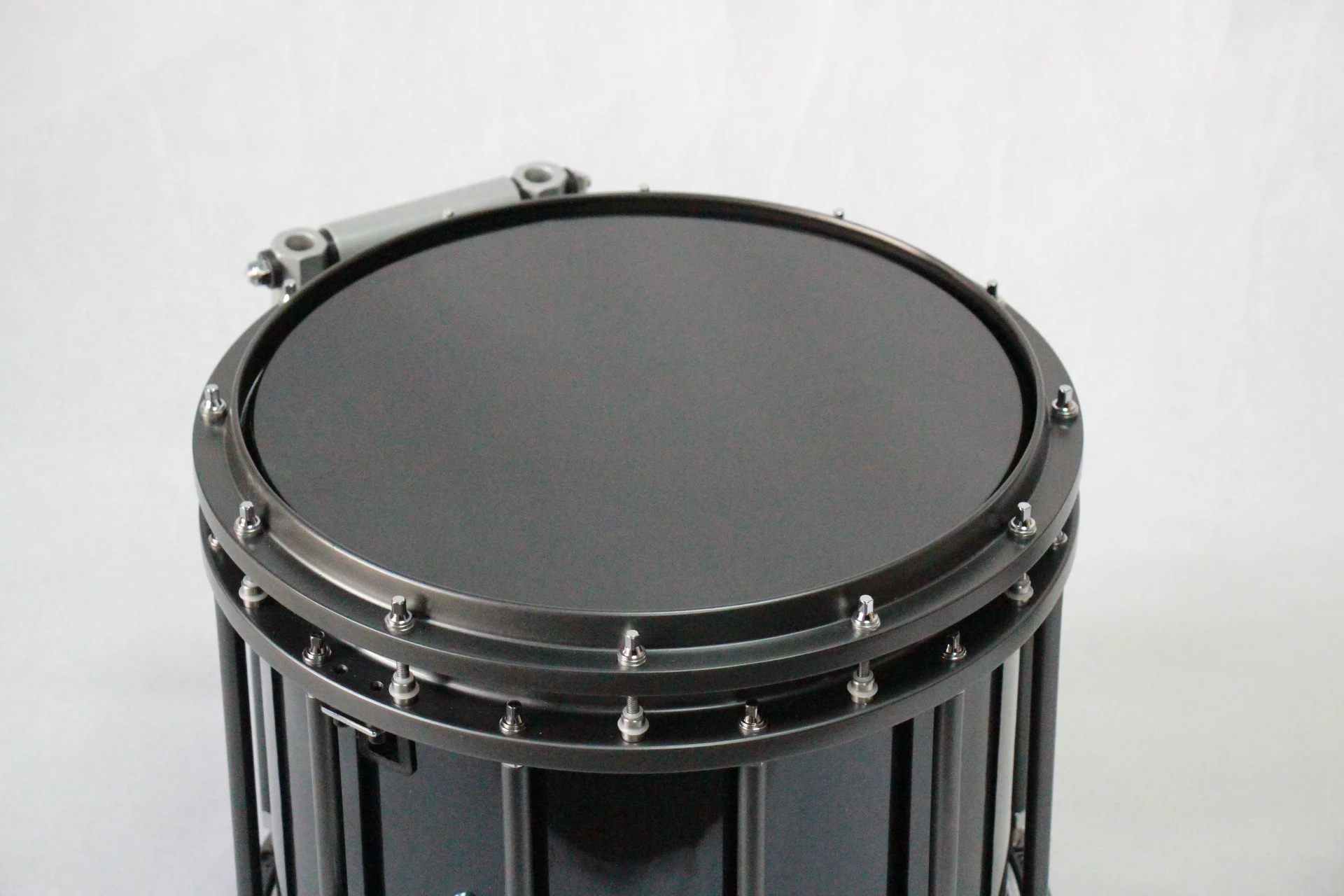 プロスタンドマーチングスネアドラムパーカッション楽器BKとWHドラム