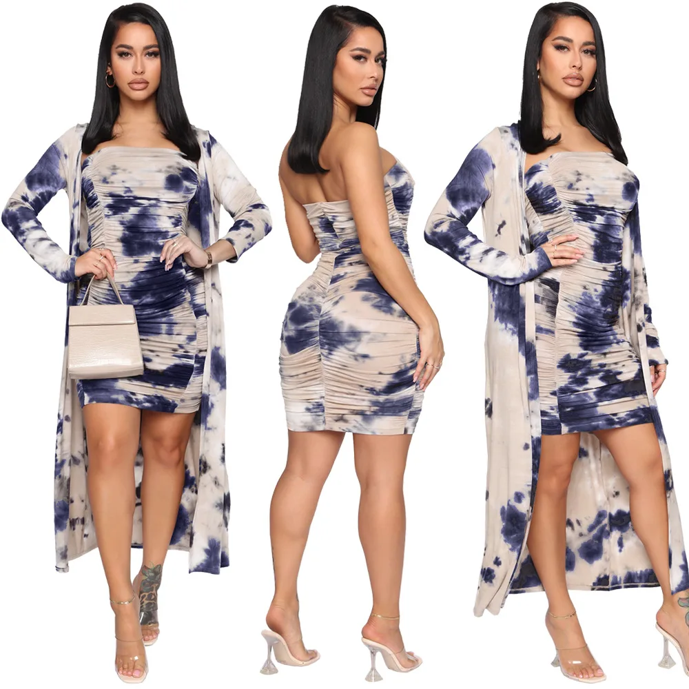 Conjunto De 2 Piezas Para Mujer,Vestido Elegante A092 - Buy Vestidos Mujer  Señora Elegante,2 Piezas Conjunto Vestido De Mujer,Vestido De Tie Dye  Mujeres Product on Alibaba.com