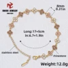 Pulsera de trébol de cuatro hojas - 17
