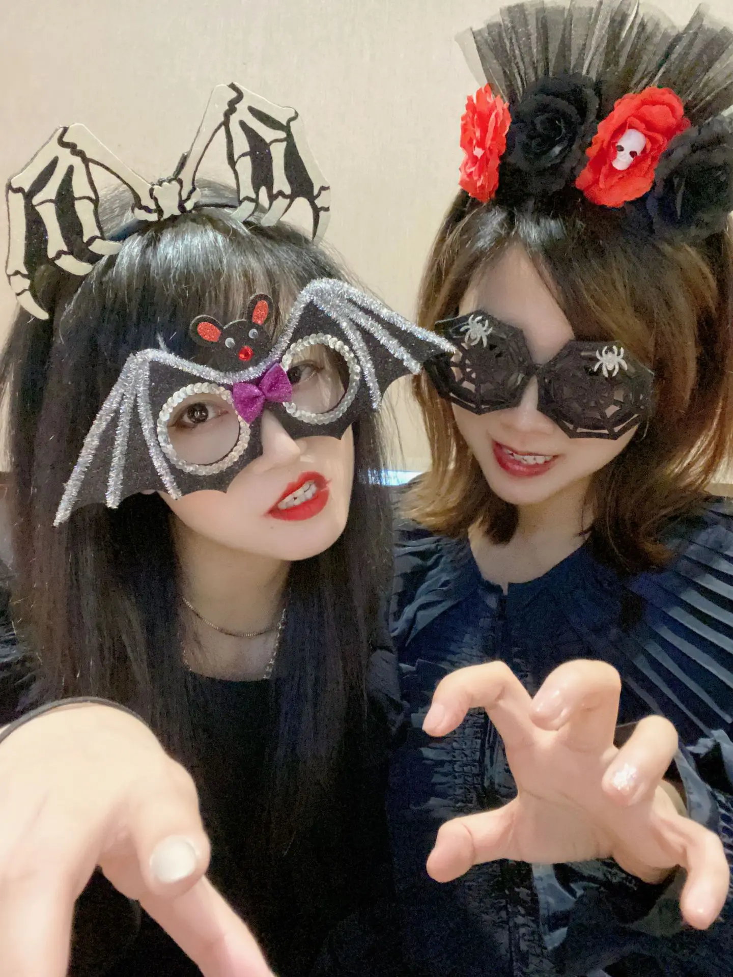 Halloween Fledermaus-Stirnband Set – 12-teilig, Für Party, Cosplay & Kostüm