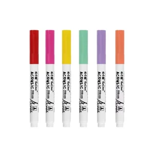 H37 Supplier Promotion Cheap 12/18/24/36-Color Washable Acrylic Paint Marker Pen Set Odorless and Toxic-Free for Art Markers