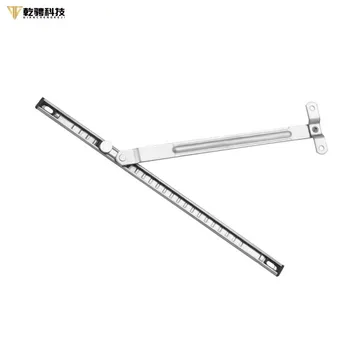 Universal 10-Inch Square Channel Friction Stay, Heavy Duty Anti-Sag for Windows, 304 Stainless Steel, Easy Installation