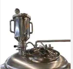 DRY HOPPING DEVICES Feeding Hopper and Dry Hop Doser  for Fermenter Equipment