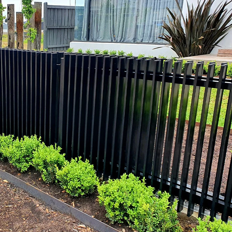 Environmentally friendly lead-free aluminium fence panels metal fence panels aluminum garden privacy fence details