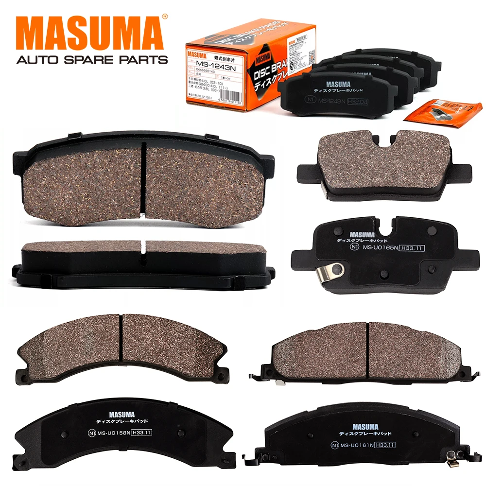 MASUMA MS-2913 Ceramic Brake Pads - Durable & Efficient