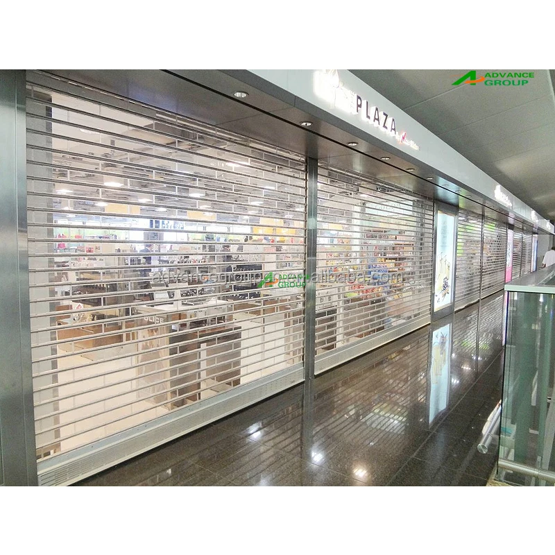 Transparent Polycarbonate Roller Shutter - Durable & Secure