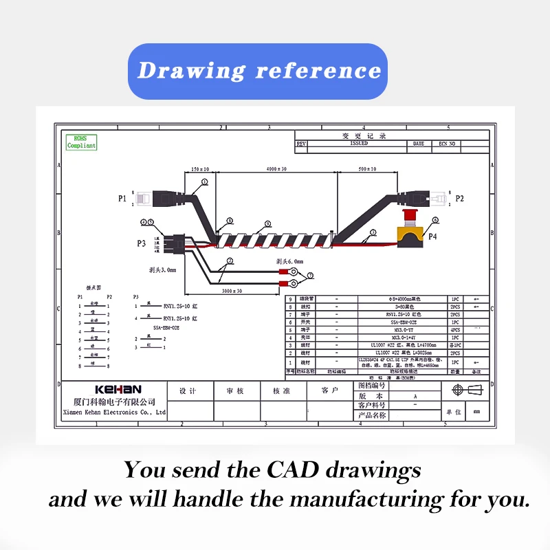 OEM wire harness services