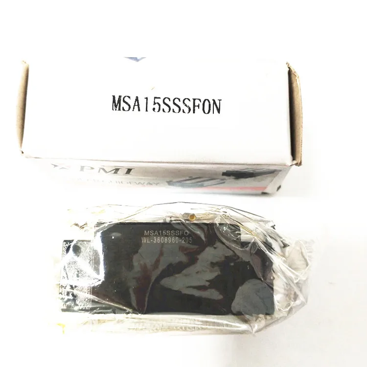 PMI Linear Guide Slide Block MSA15 MSA15S MSA15SSSFC MSA15SSSFCN