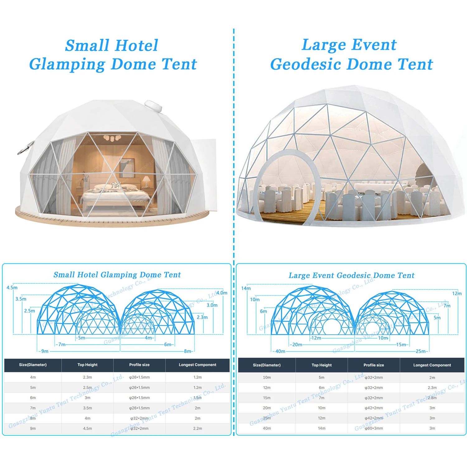 2 Storey Pod Outdoor Waterproof Camping - Luxury Glamping