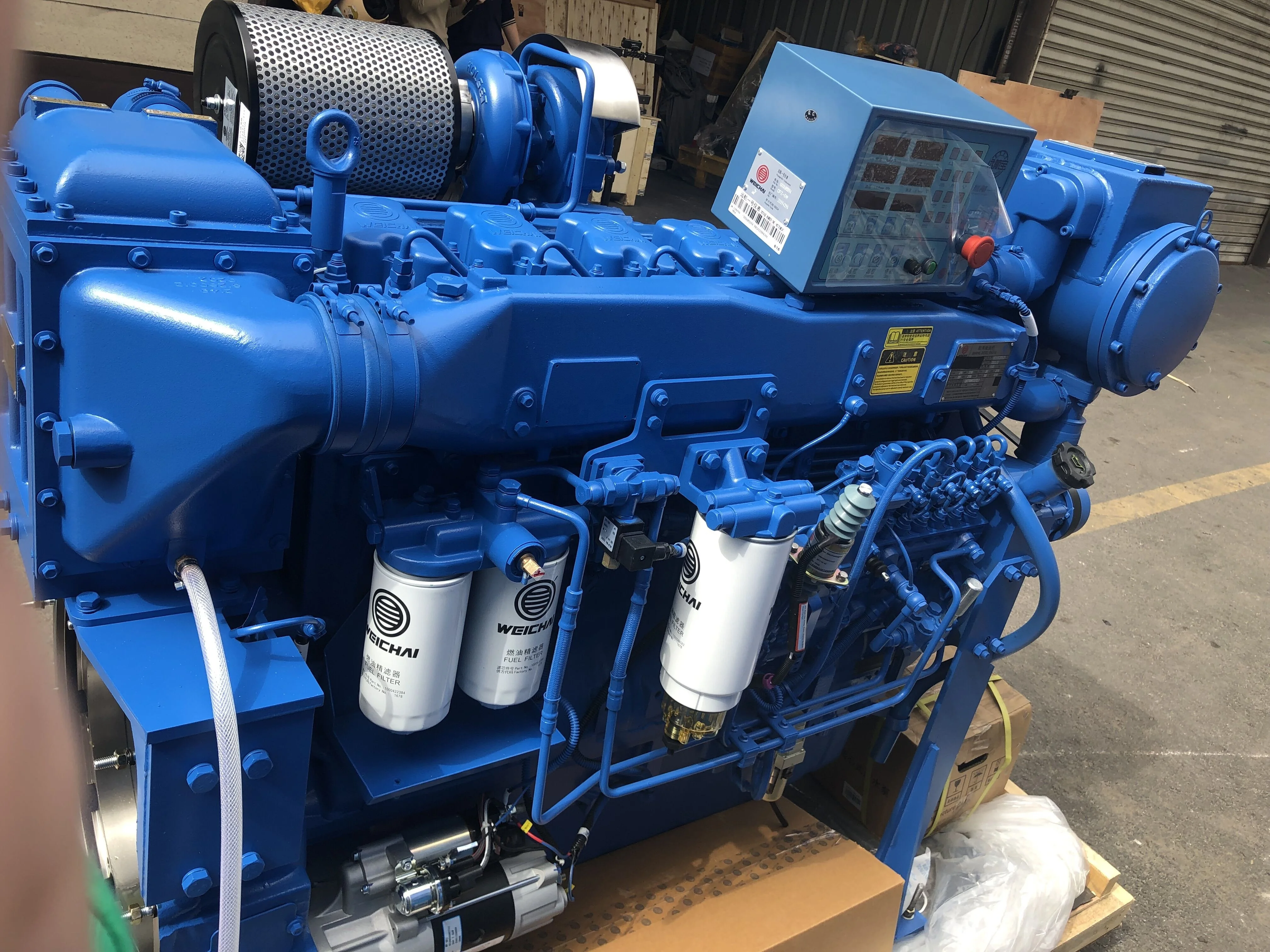 GENUINE WEICHAI MARINE DIESEL ENGINE WD12 375HP for BOAT