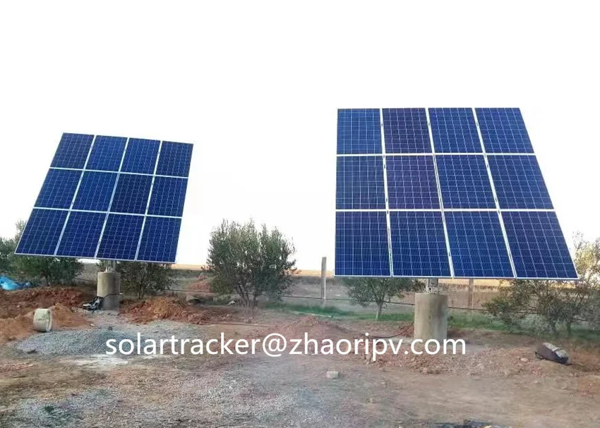 Солнечная система слежения за солнцем 1 Ось и 2 оси солнечной батареей разумная цена плоский одноосный Солнечный трекер