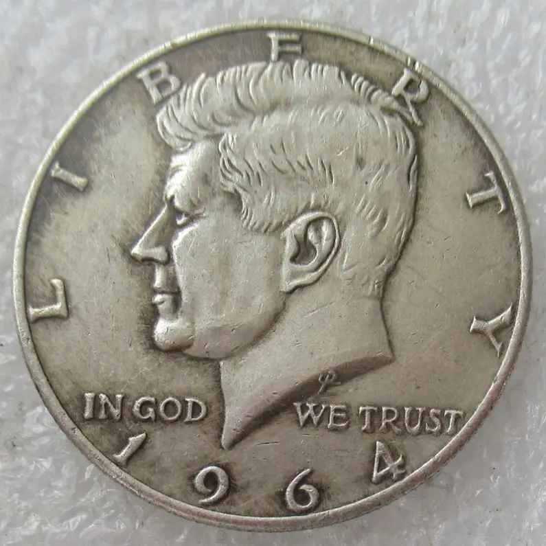 Custom Wholesale Reproduction US 1964 Kennedy Half Dollar 50 Cents