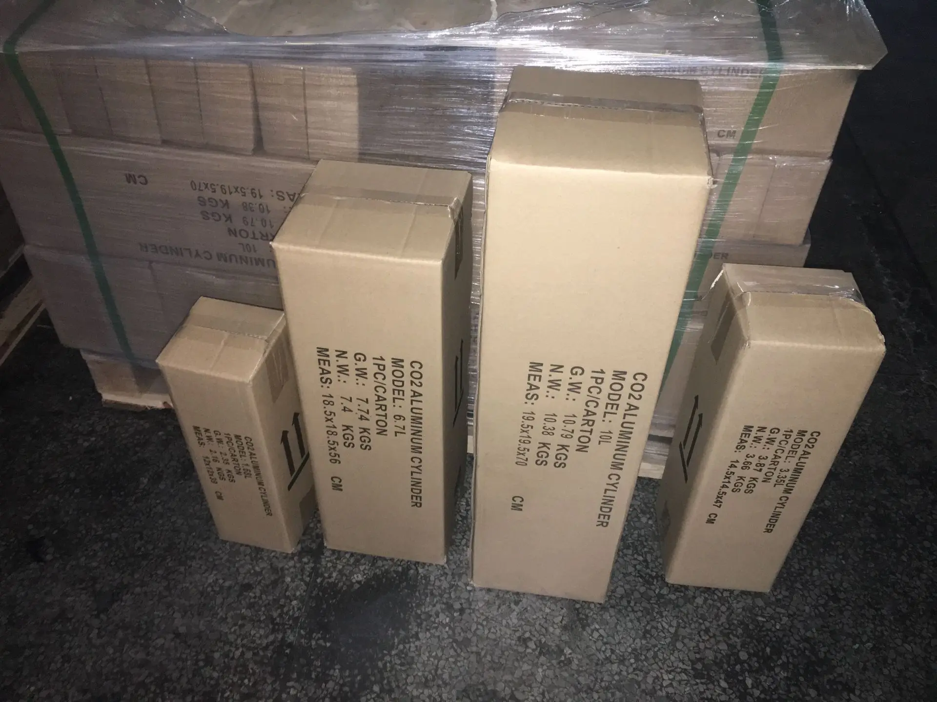 Packaging & shipping specifications