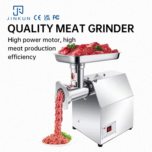 TK-12S Stainless Steel Head 150kg/h Commercial Meat Mincer Grinder for Restaurant and Kitchen Use