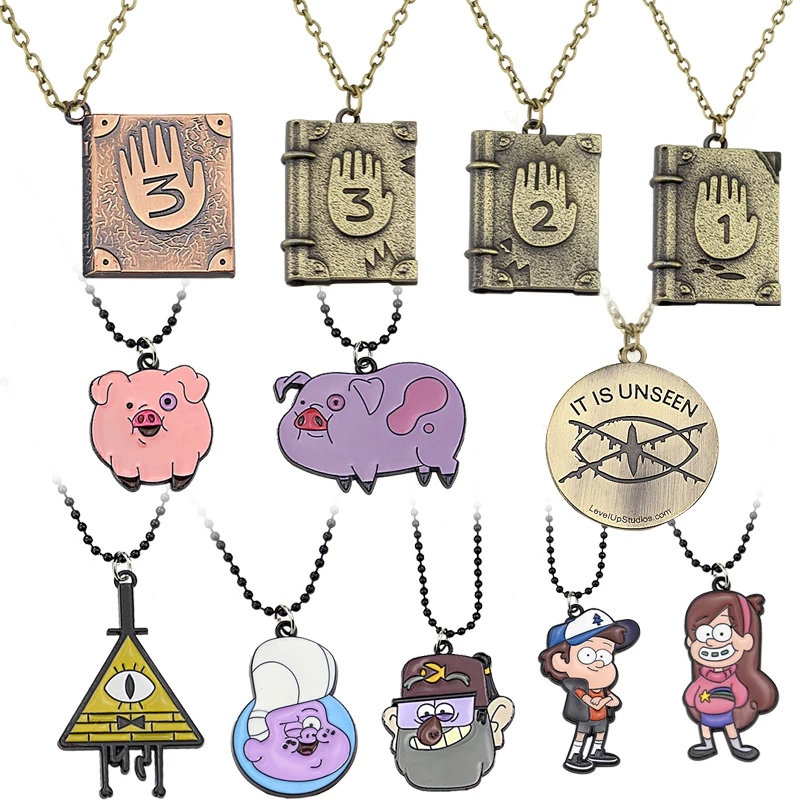 thumbnail image 2 of Mystery Twins Cartoon Inspired Earring Graviity Falll Twins Best Friend 2 of 12