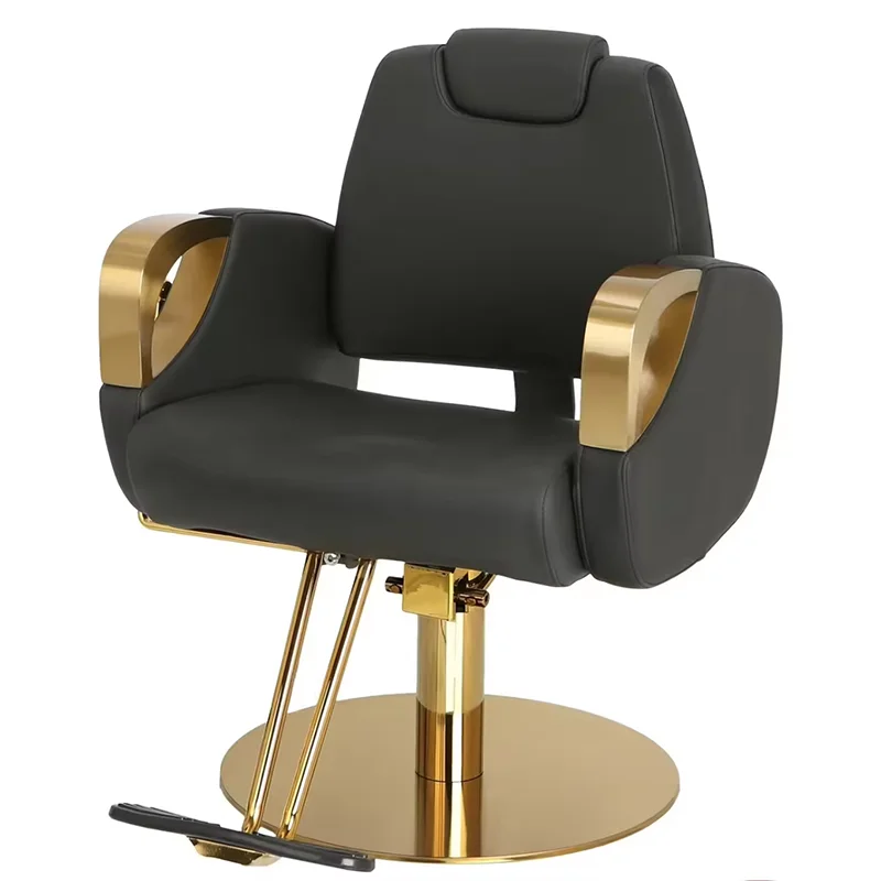 2022 Traditional Synthetic Leather Portable Hair Styling Chair Beauty Salon Reception 10 Years Use School Hospital Use