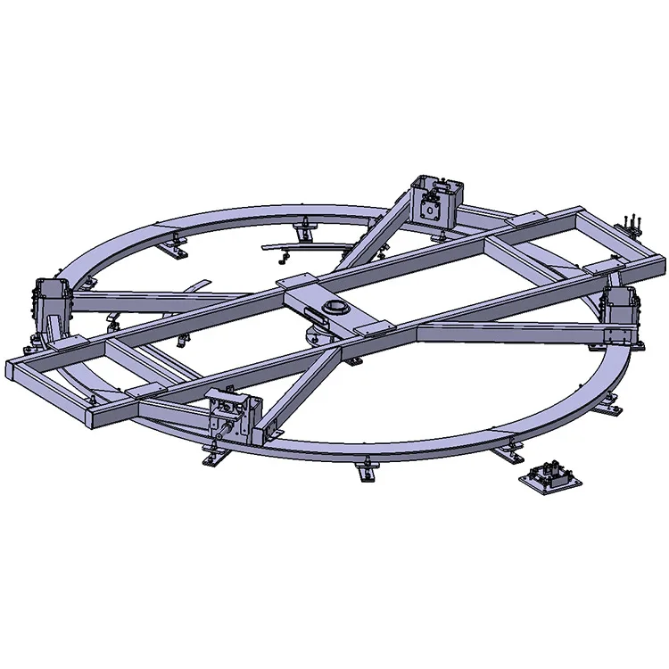 High Quality 220V Security Aerial Cross Turntable for Automobile ...