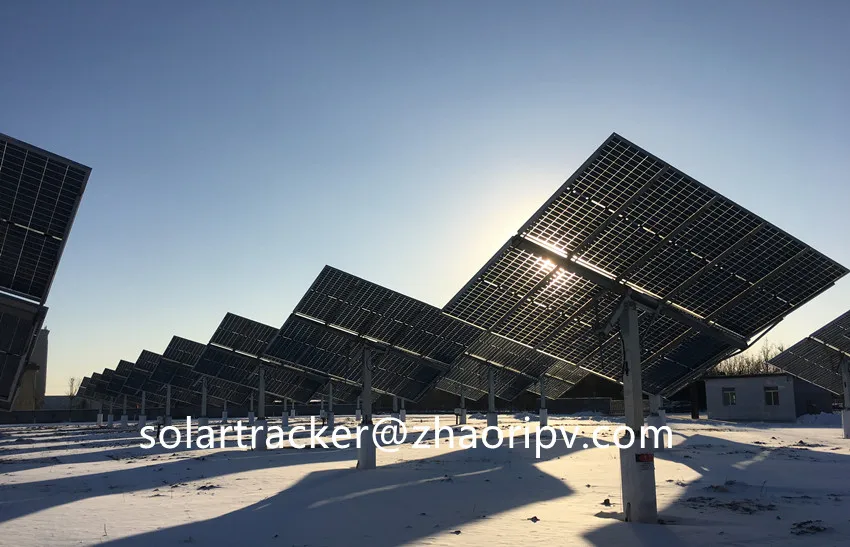 Portable Automatic Energy Dual Axis Solar tracker Ground Mounting System Controller