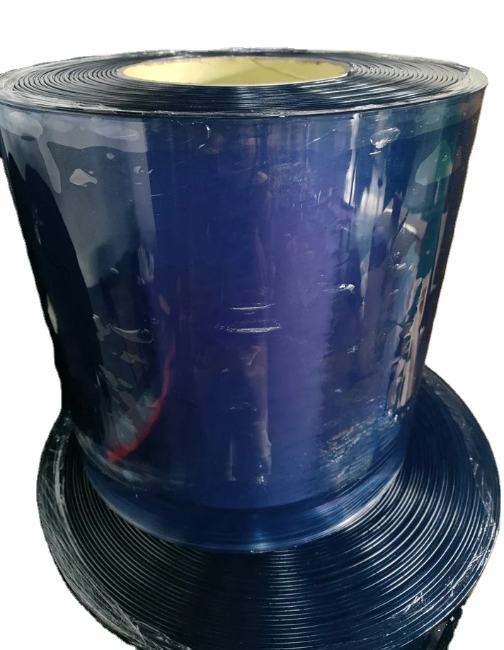 Ocean Blue clear Color PVC Strip Curtain  Table Cover Hydrophilic Soft  Transparent  Plastic Sheets Clean Room  for Outdoor