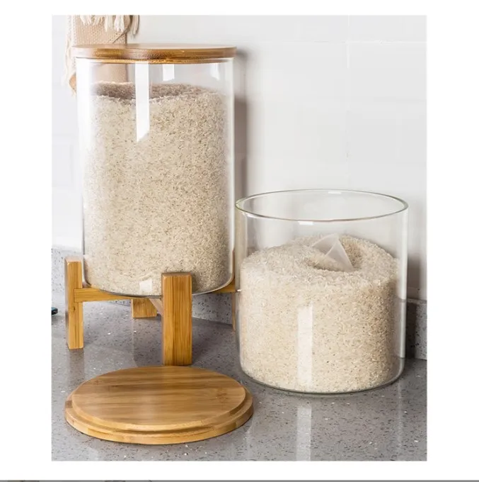 Dispensadores De Arroz Cereales Beans Rice Storage Box Container 10kg