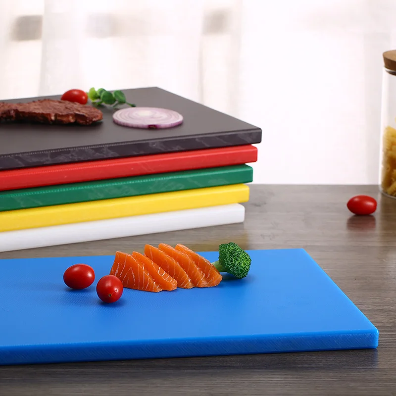 Source yantai tongli Square Pe Plastic Cutting Board kitchen