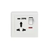 Prise UN 1gang avec USB A+C