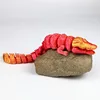 28cm red gold crocodile