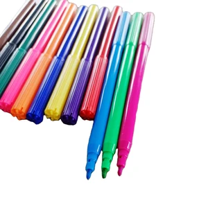 Felt Tip Water Color Pen Permanent Marker Pen for Kids
