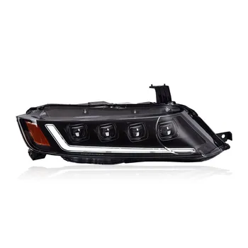 Car Styg Head Lamp for Honda Odyssey 2004-2008 Headlight DRL Projector Lens Dynamic LED Turn signal