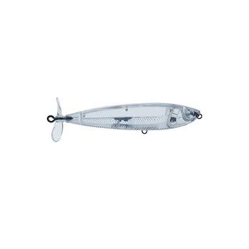 CHEERY 10cm 10g Double Leaf Tractor Pencil Lure for Salmon & Marlin Midwater/Topwater ABS Transparent Body No Hooks – Popper – view 2