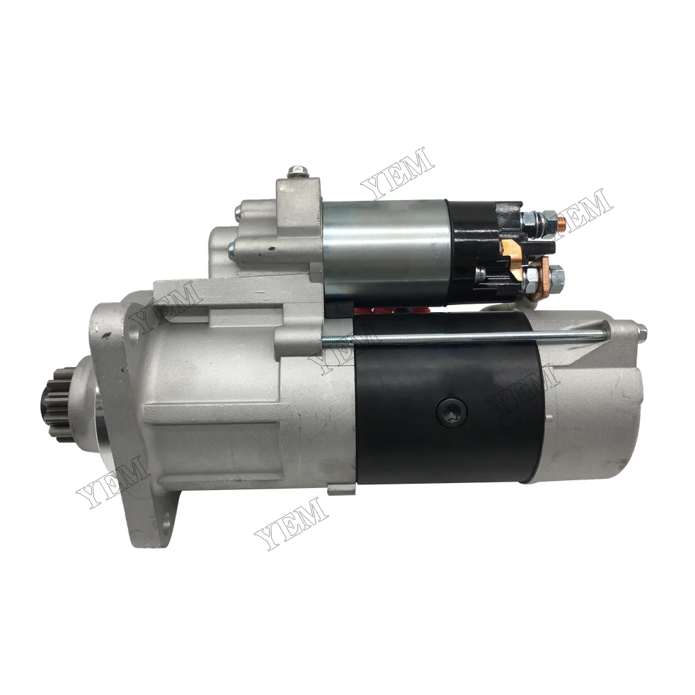 For Mitsubishi D12D D12E EC360 Starter Motor Genuine Engine Parts 6
