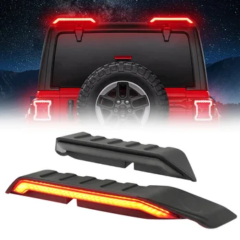 4x4 High Mount Third Brake Lights With Turn Signal & Reverse Lights For 2018-Later JL 2019 2020