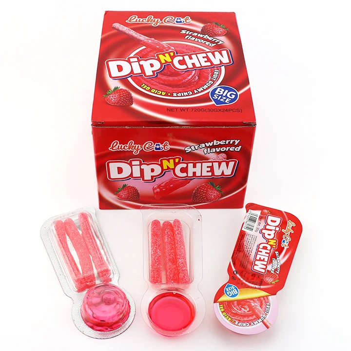gummy with jam