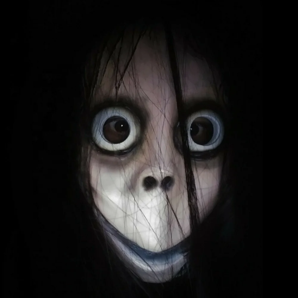 New Arrival Halloween Momo Mask Scary Creepy Horror Latex Cosplay New Arrival Halloween Momo Mask Scary Creepy Horror Latex Cosplay