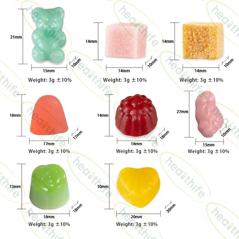 Healthife Supplements L Carnitine 500mg L-Carnitine Gummies