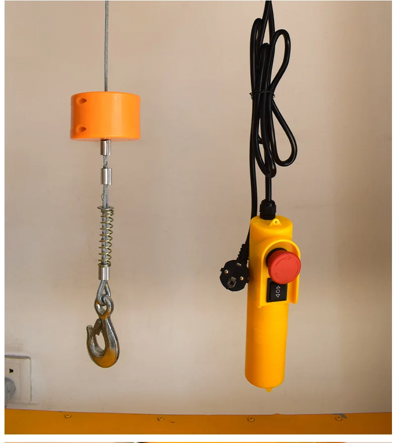 Micro Wire Rope Hoist 600kg Hgs-b Electric Hoist - Buy High Quality Hgs