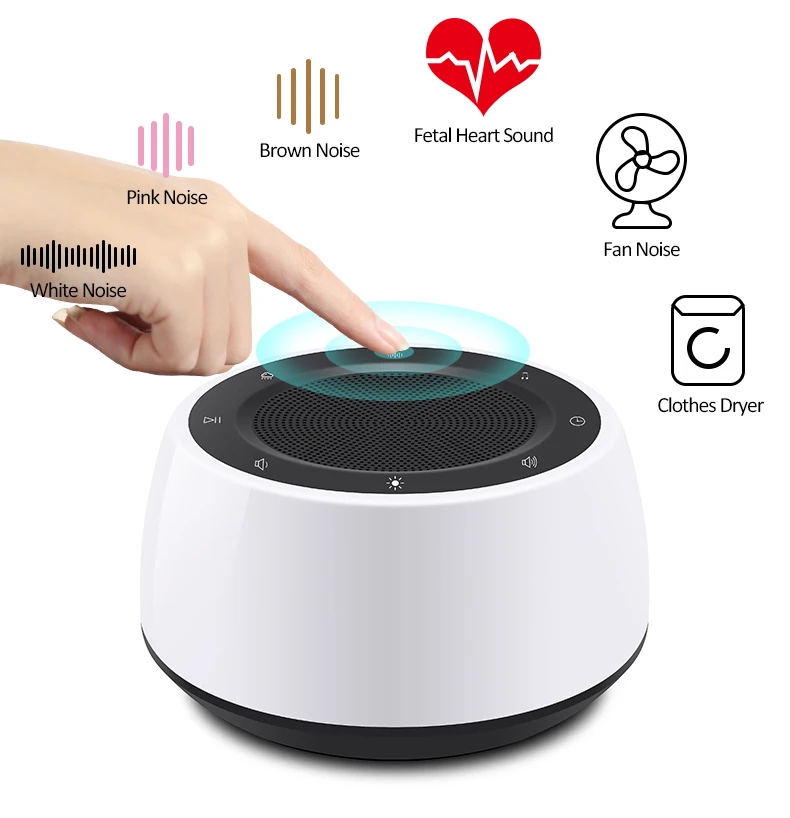 Good Quality White Noise Machine For Sleep Customized With Led Night Light  Home Office Trip - Buy White Noise Machine For Sleep,Anti Noise Machine,White  Noise Machine For Sleep Customized With Led Night