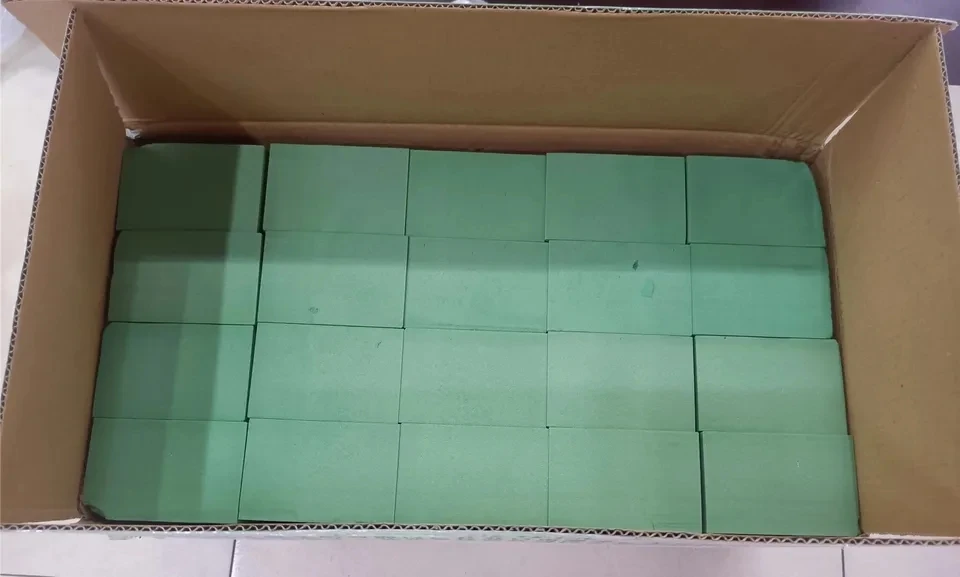 Wet And Dry Floral Foam Blocks Flower Arrangement Green Oasis Floral