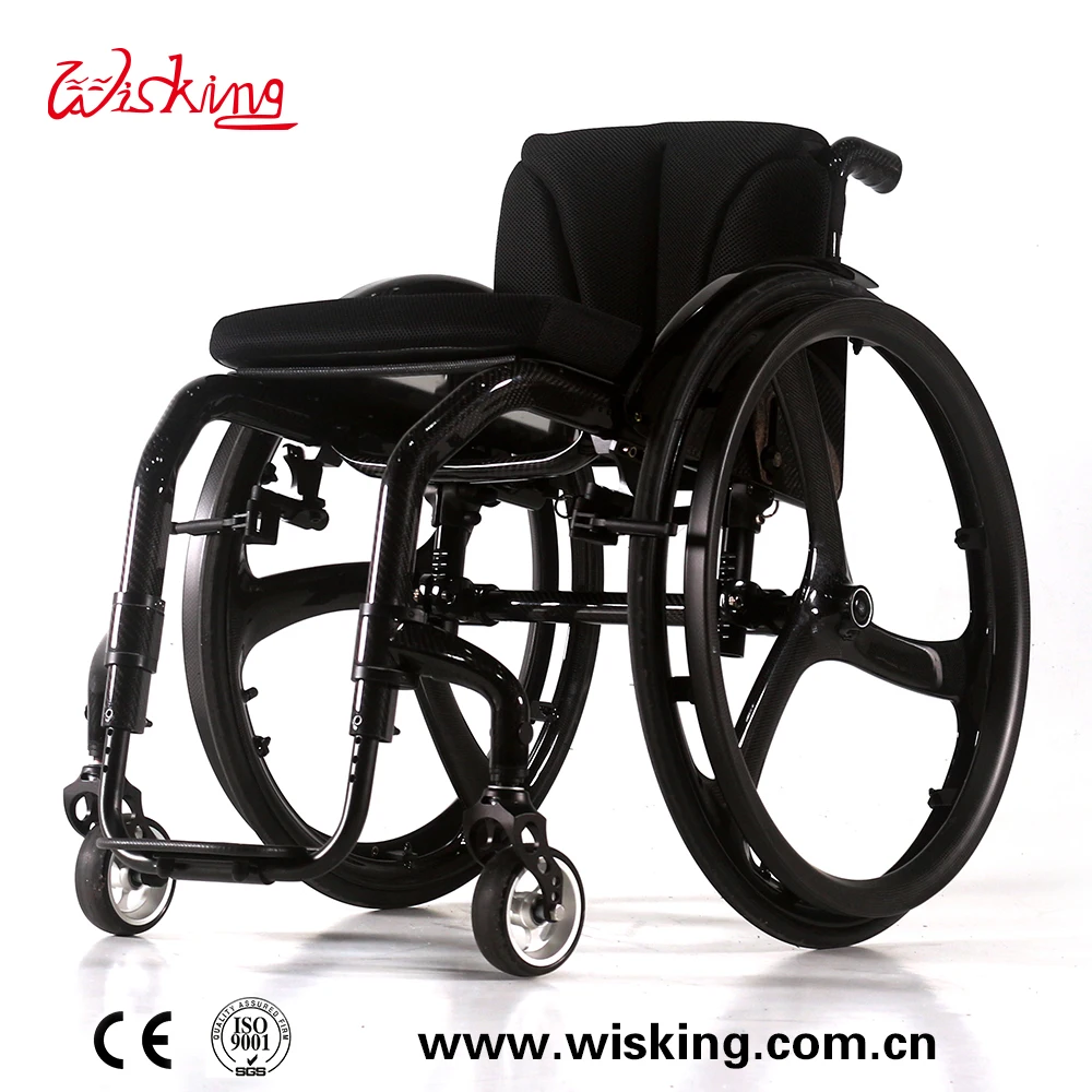 Wisking8807 All Carbon Fiber Light Weight Folding Wheelchair