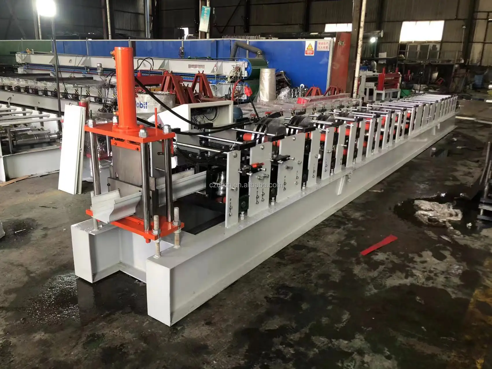 2022 Hot Sale Rain Gutter Forming Machine Roof Gutter Machine Seamless Gutter Machine Mobile