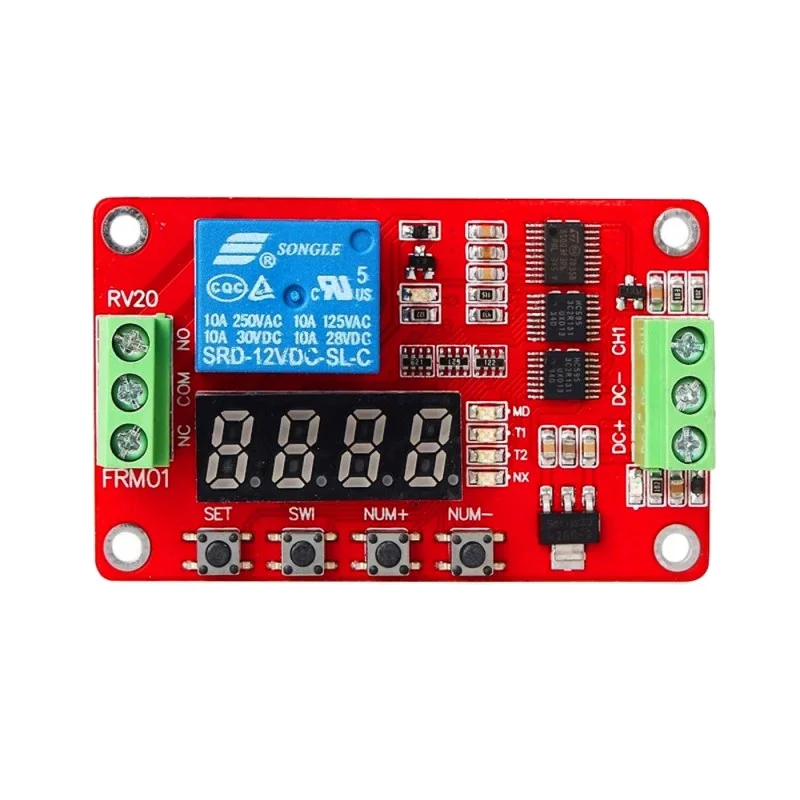 A versatile 12 Volt timer and delay fits car boat FRM01 RV20