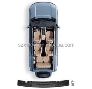 For BYD Equation Leopard 8 Body Kit  Rear Guard Plate Threshold Bar, Trunk Greeting Step protection Sticker